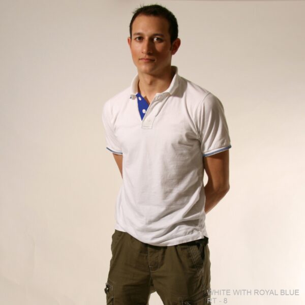 Ruffty Tipping Collar T-shirt