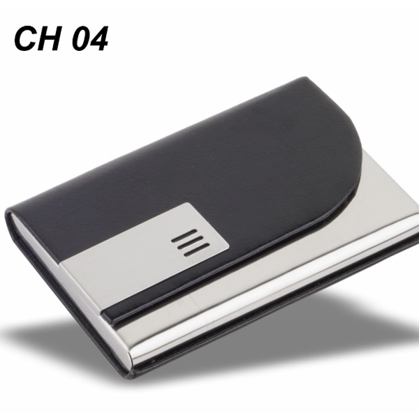 Stainless Steel Business Card Holder CH 04 CNC