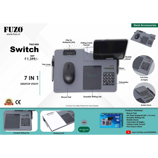 Fuzo Switch 7 In 1 Desktop Untility TGZ