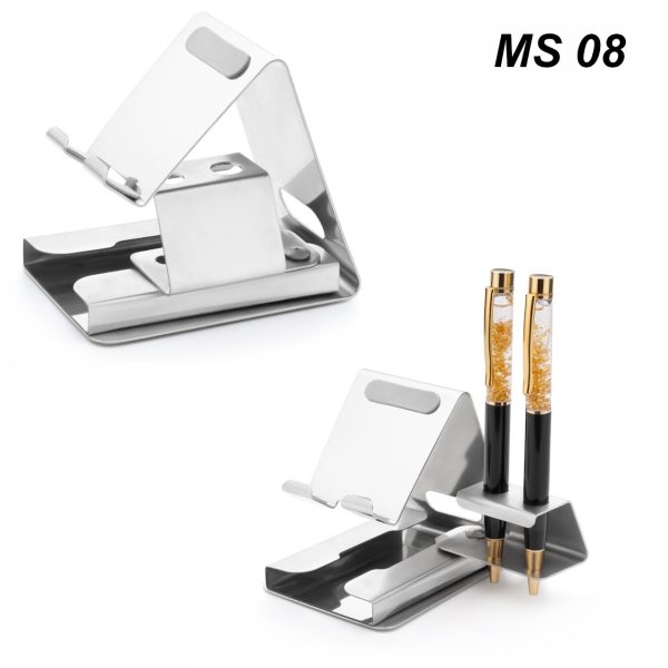 Mobile Stand with Double Pen Holder