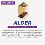 Alder Wireless Charger with Planter - Image 4